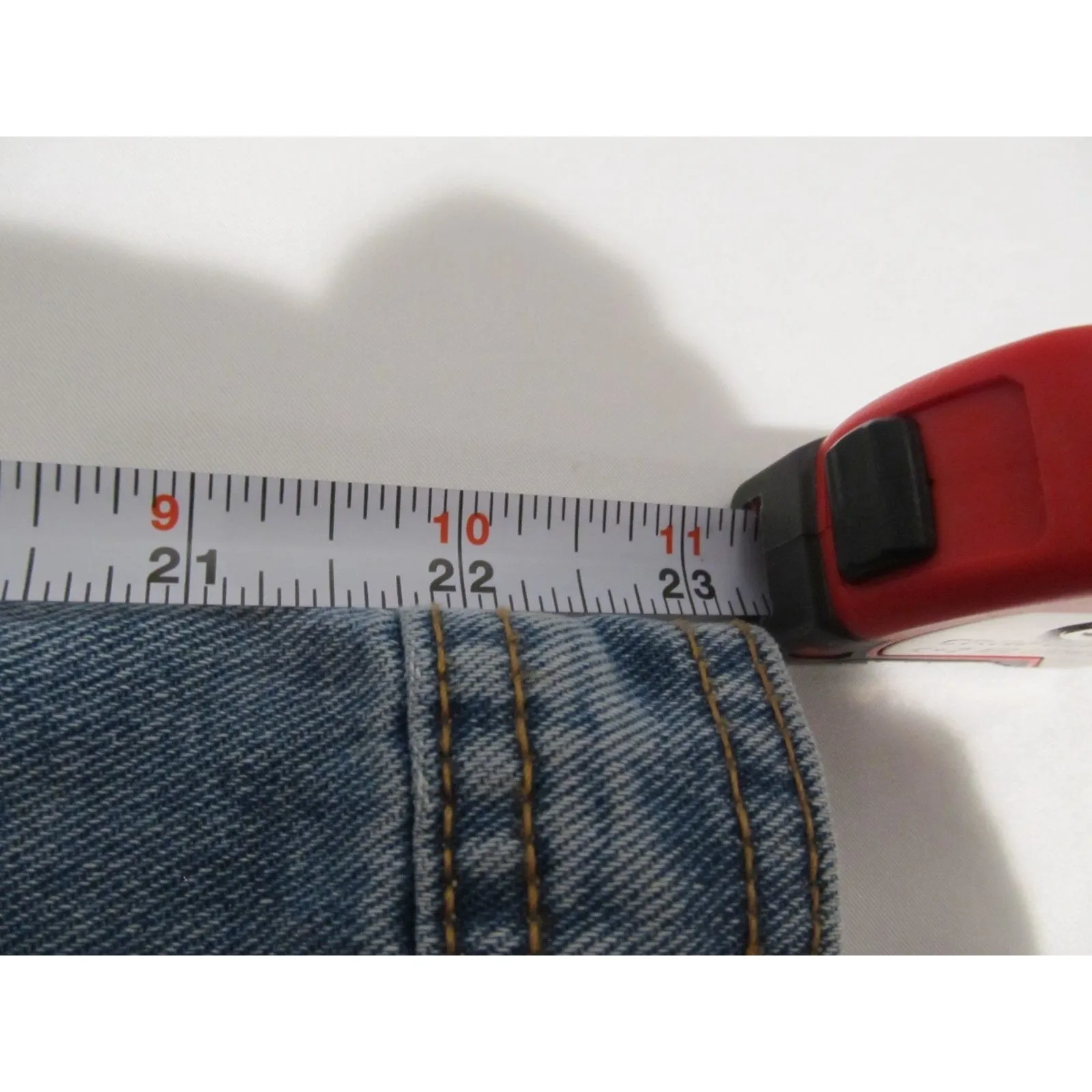 Von Dutch Zip-Front Denim Jacket Light Wash XS NWT Logo Patch Streetwear - Image 14