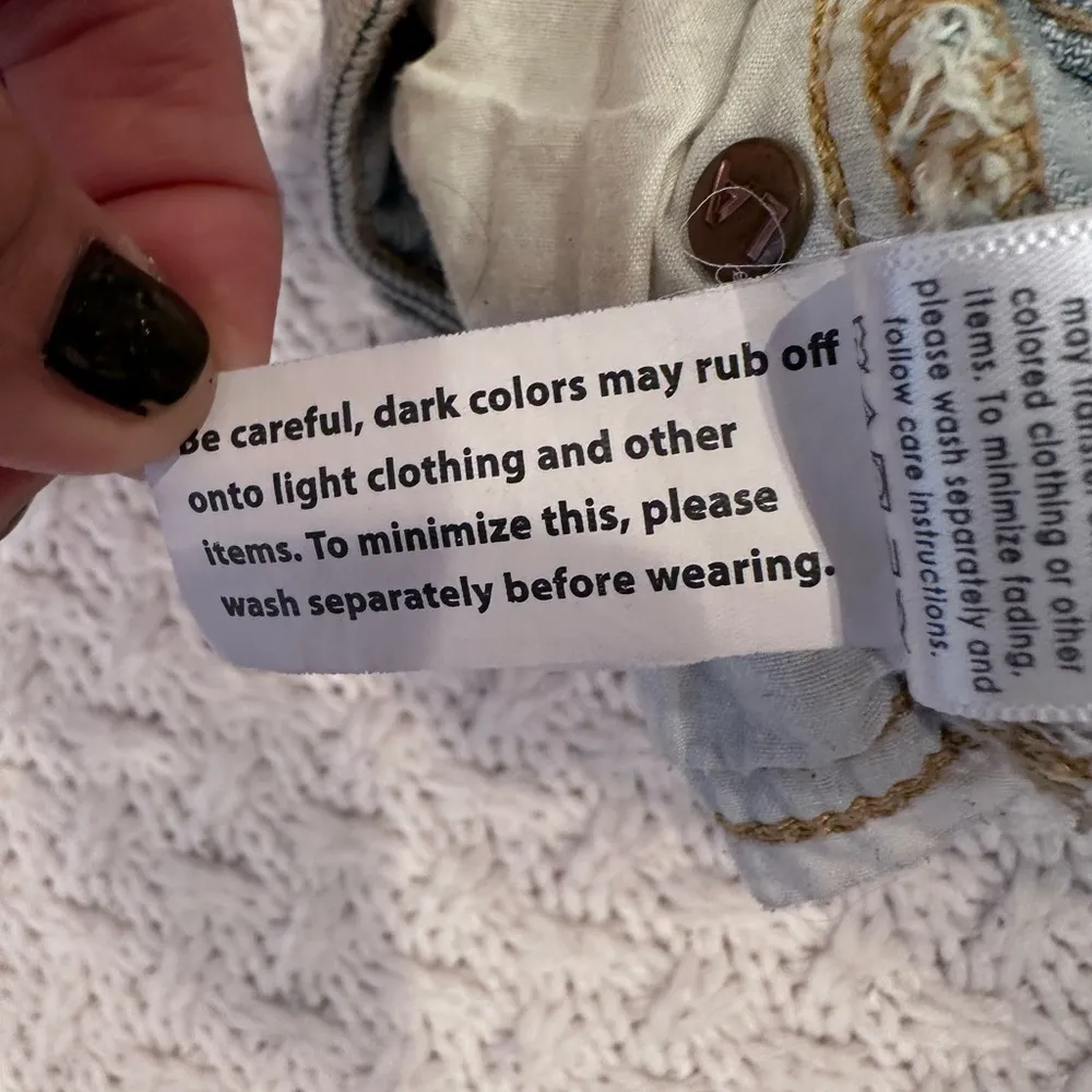 PacSun WOMENS  Blue Jean MOM Shorts High-Waisted 26 - Image 11