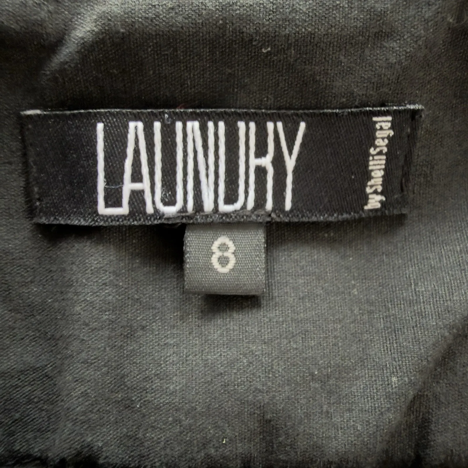 Laundry by Shelli Segal Womens Pinstripe Dress Pants Size 8 Brown Y2K Officecore - Image 10