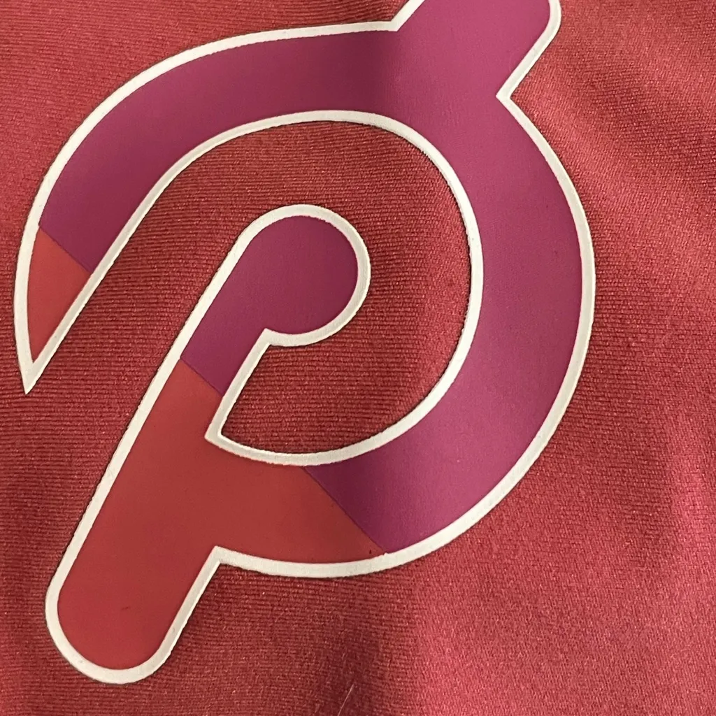 Peloton Two-Tone Pink and Red Leggings - Image 3