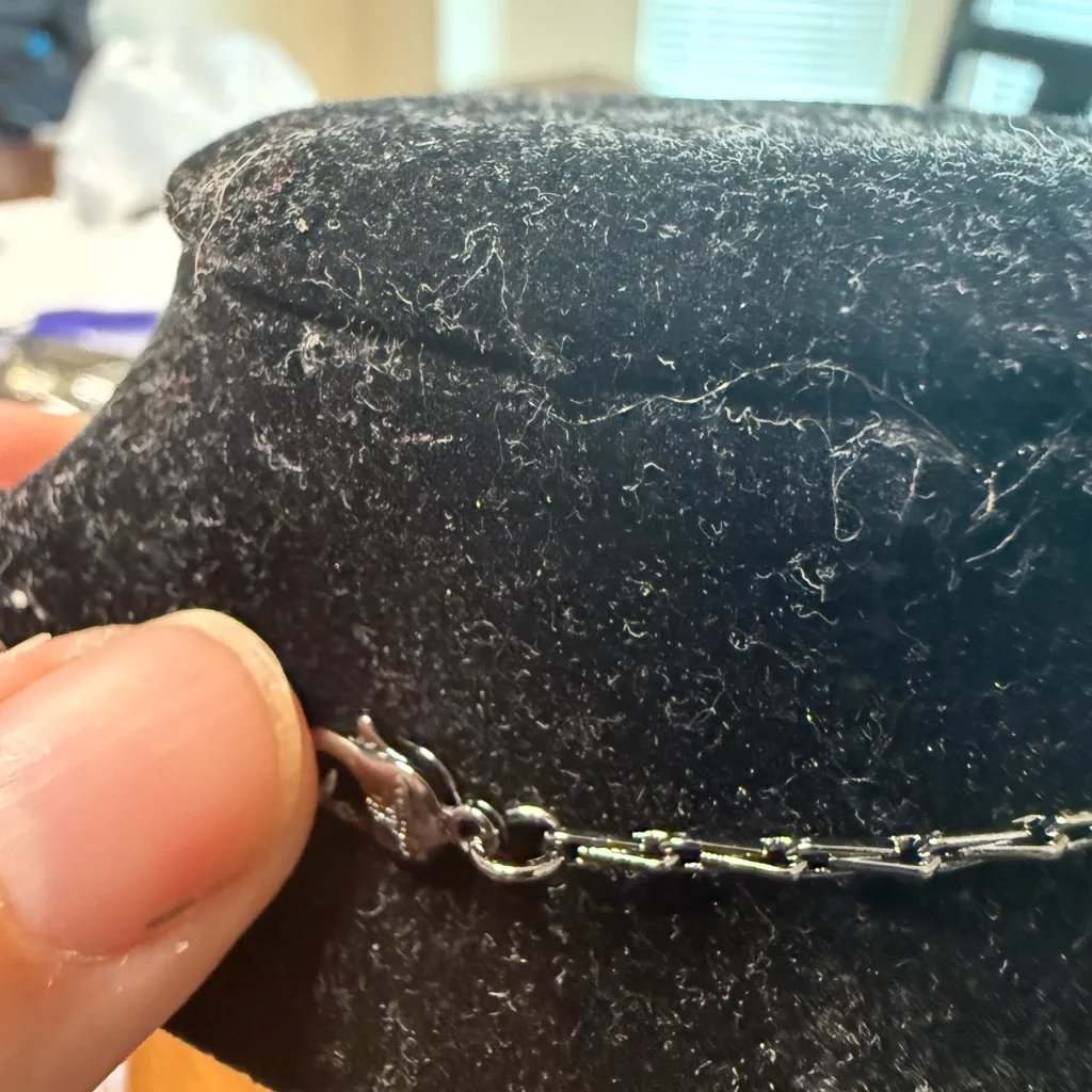 NEW Vivienne Westwood large orb pendant necklace in dark gunmetal tone Saturn - Image 5