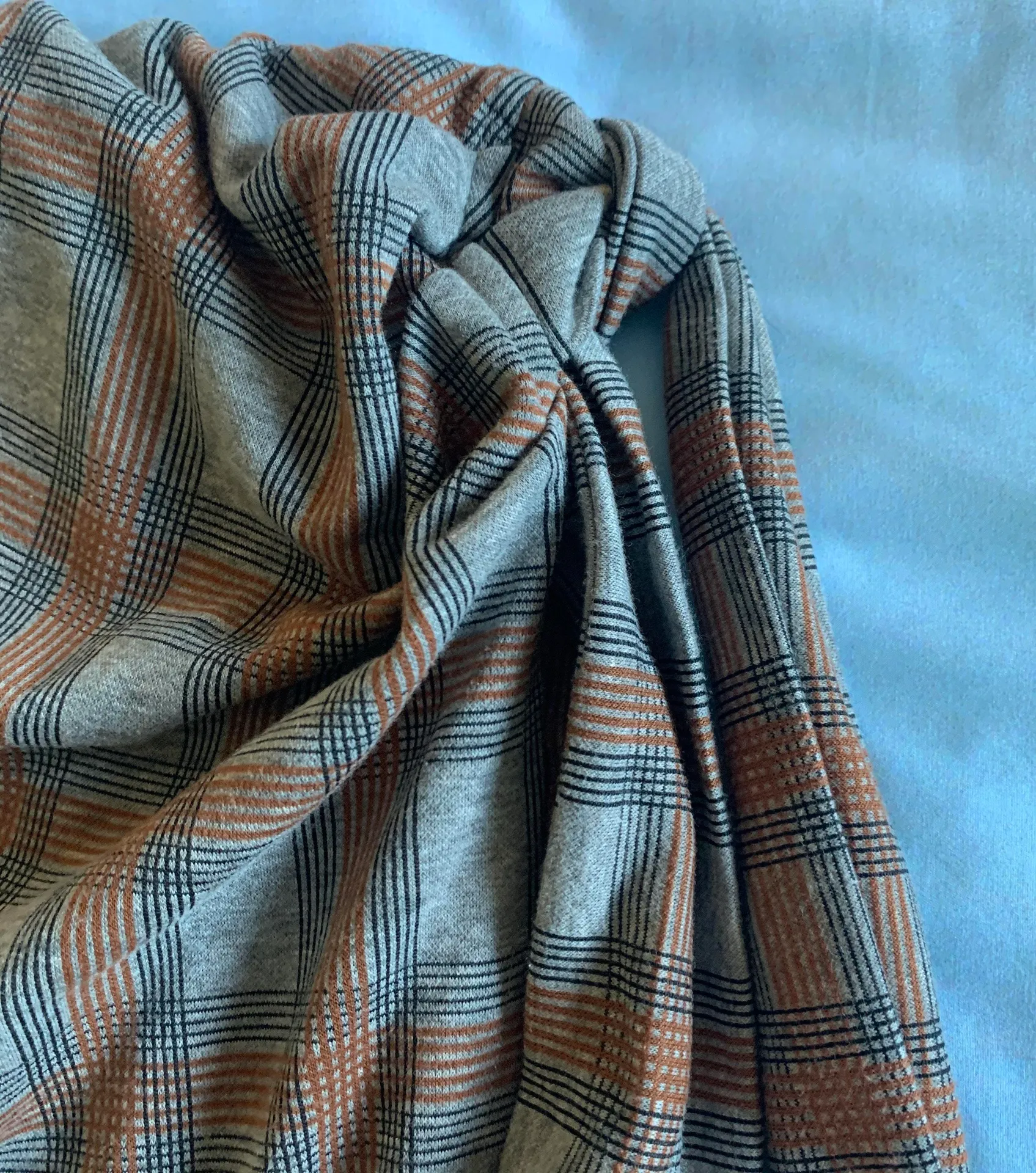 Plaid Tie Detail Wrap Skirt - Image 3