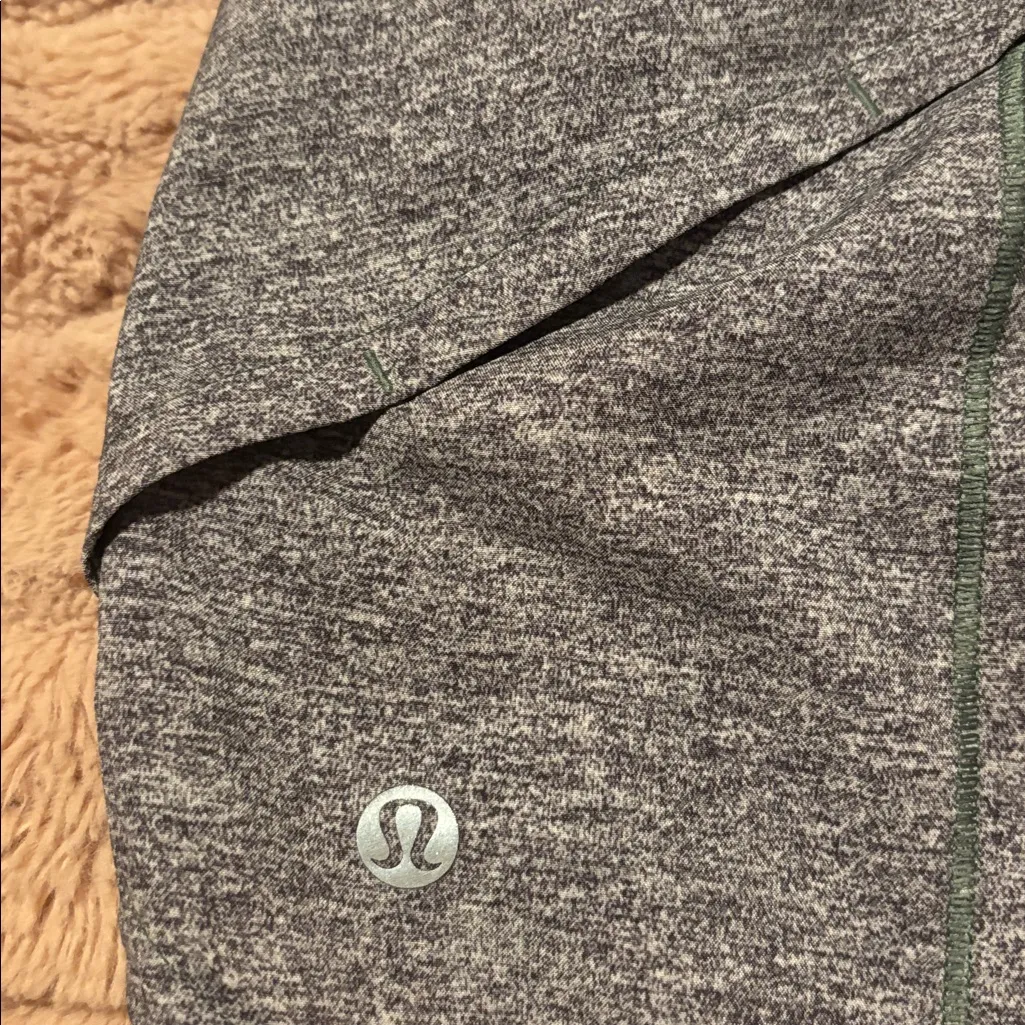Lululemon Black & Gray Speed Up Shorts - Image 6