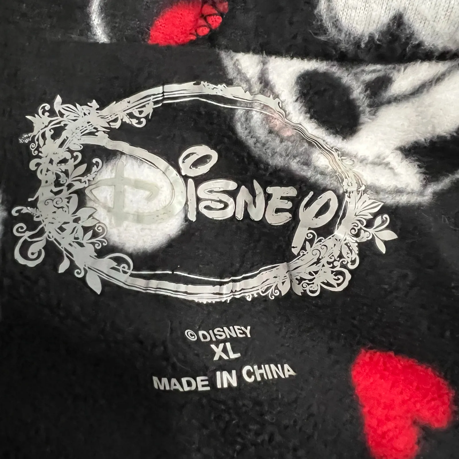 Disney Minnie Mouse Sleep Jumper Zip Up Size‎ X Large - Image 7