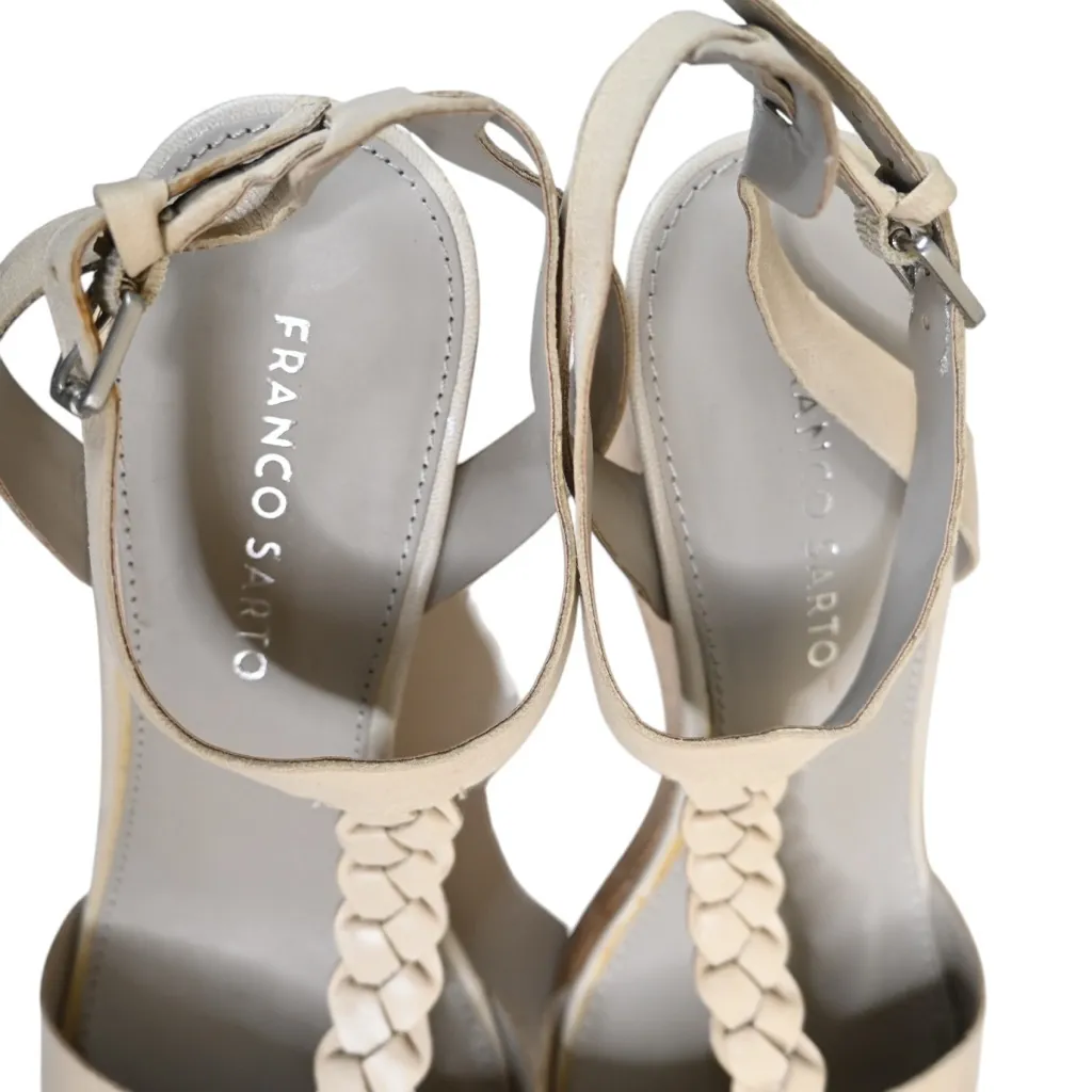 Franco Sarto Women's 10M Serenity 2 Wedge Platform Leather Sandal - Image 7