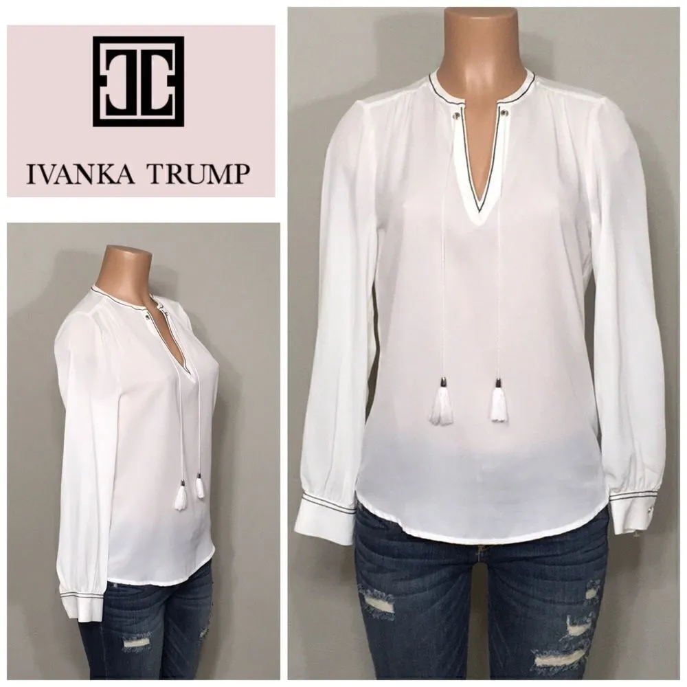 New. Ivanka Trump long sleeve top. - Image 2