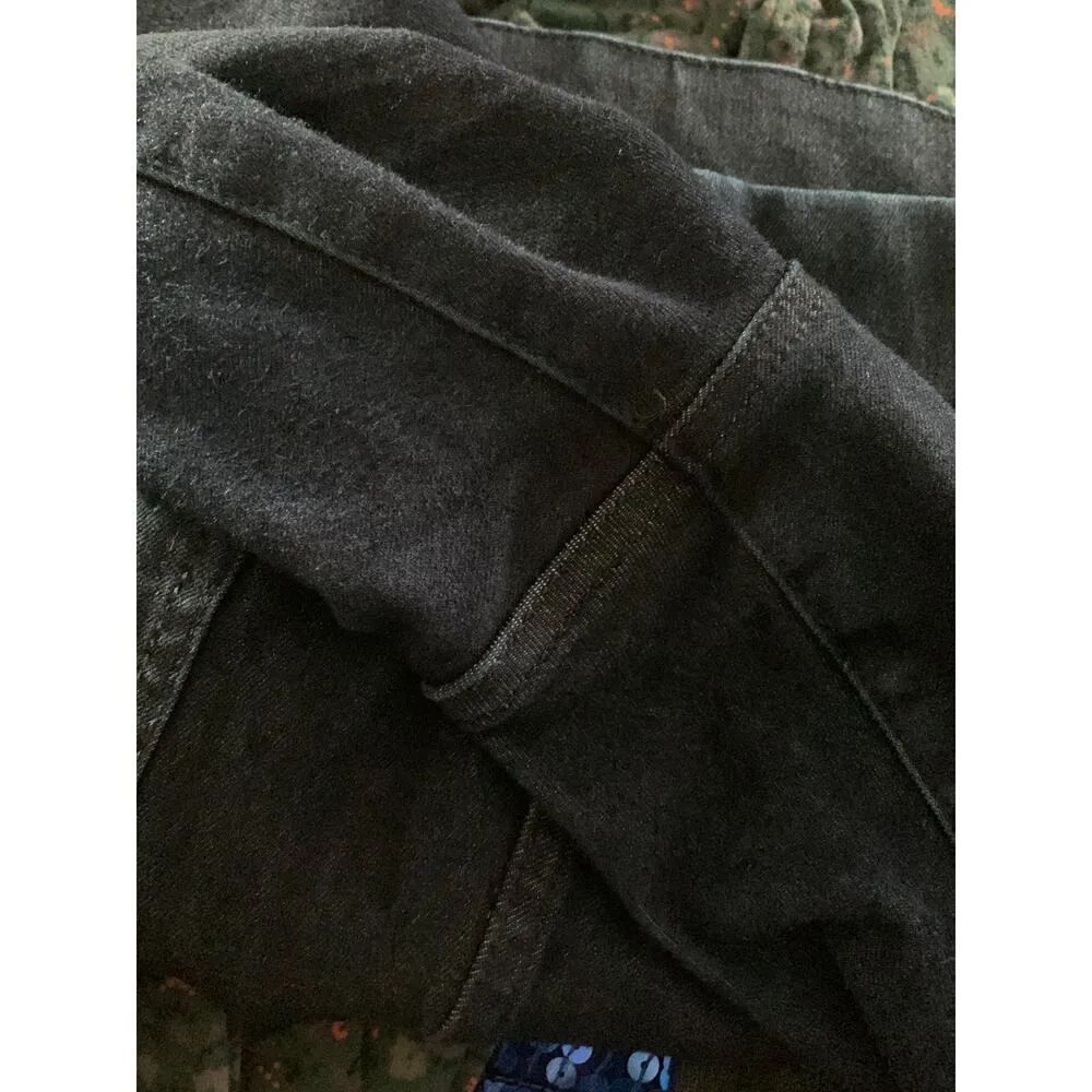 Lane Bryant high rise ultimate stretch dark wash jeggings plus size woman’s 28 - Image 7