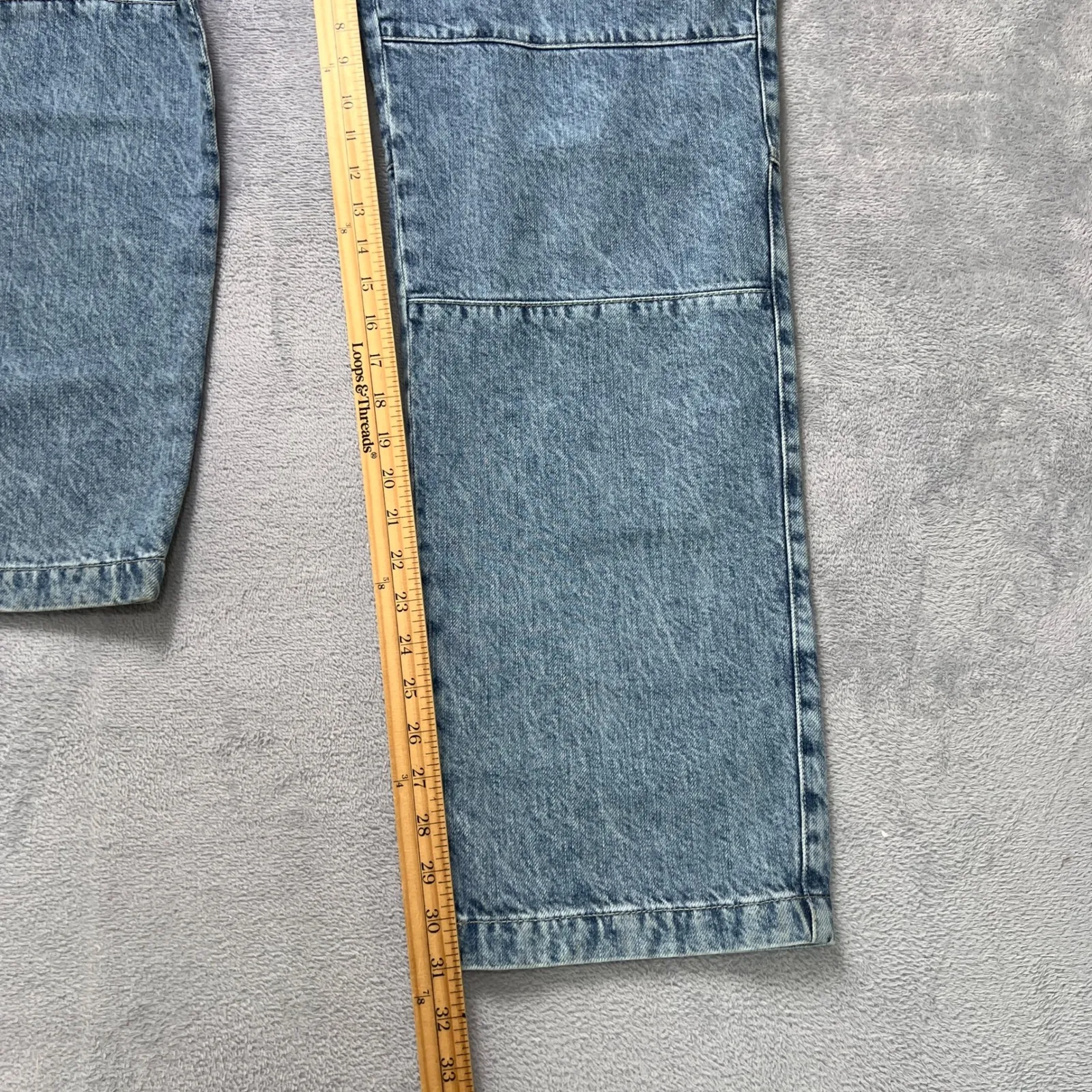 AG‎ Adriano Goldschmied Clove Workwear Relaxed Vintage Straight Jeans Size 30 - Image 8