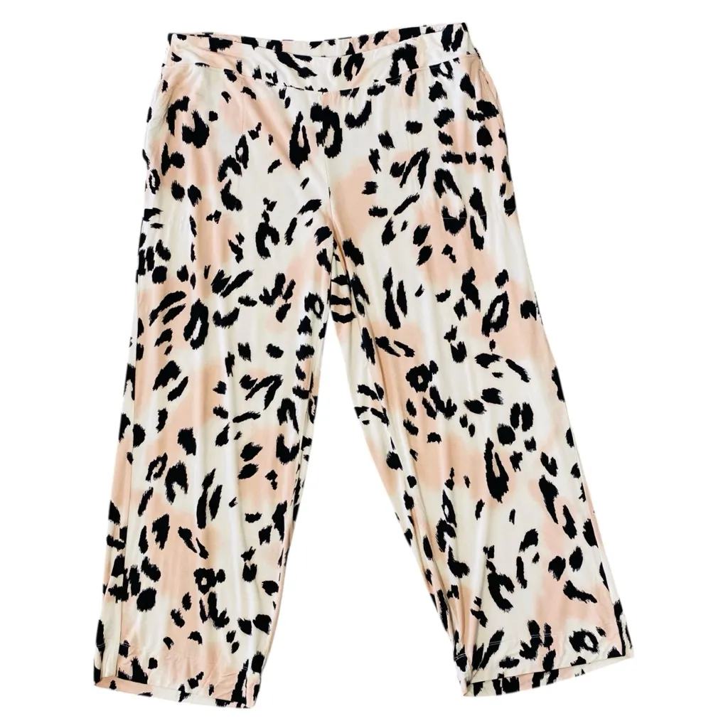 BUNDLE of TWO! Leopard Print Loungewear Pants - Image 5