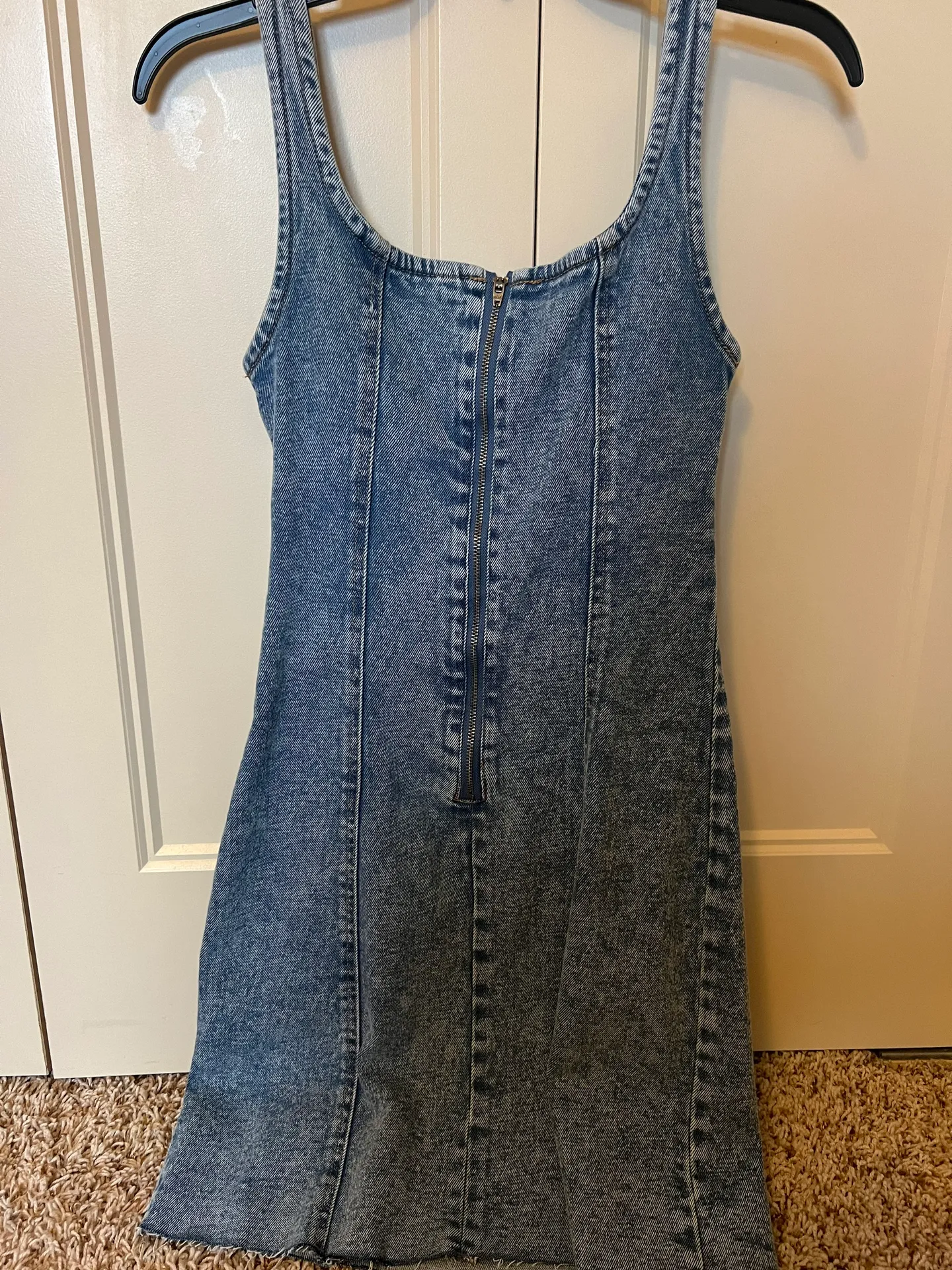 Blue Denim Dress Size 2 - Image 2