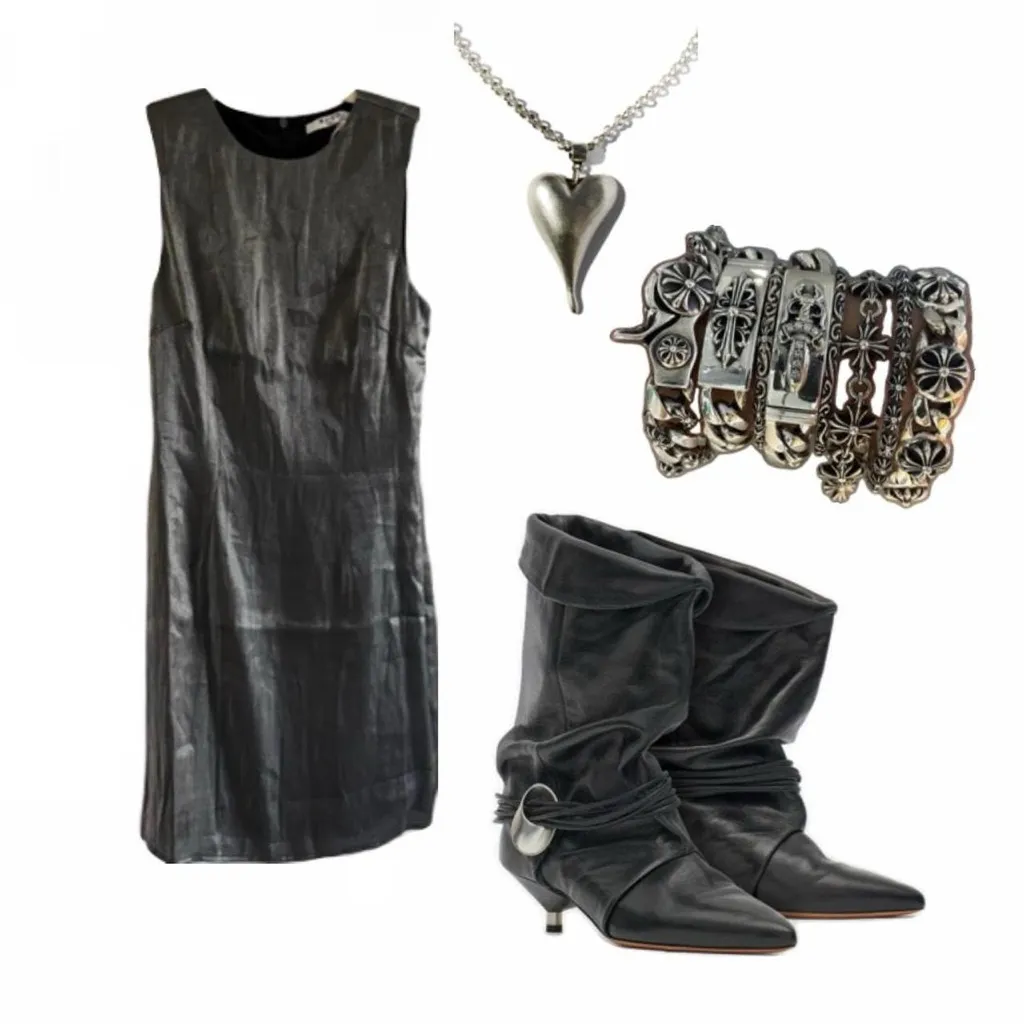 Chic Sleeveless Gray Mini Dress - Image 3