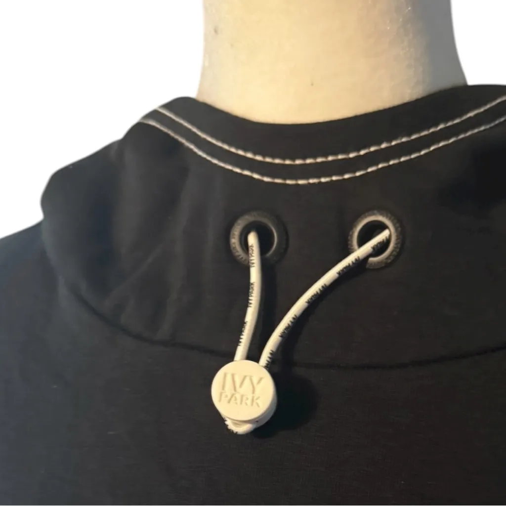 IVY PARK Women's Long Sleeve Graphic Logo Cold Weather Sporty Sweatshirt Sz S - Image 5