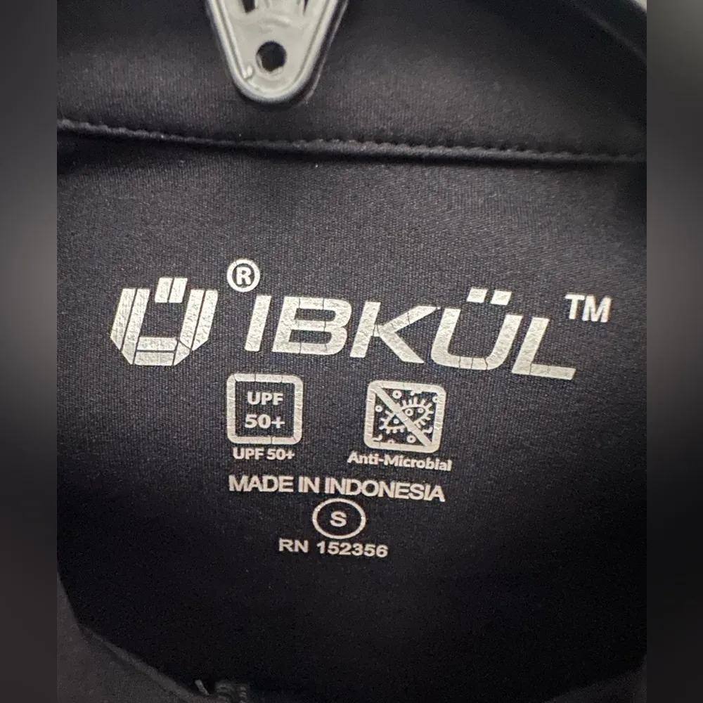 Ibkul Women’s Jacket Size Small 76000 Size Small Black Logo Performance Full Zip - Image 5