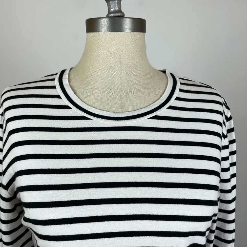 ALC Black White Striped Long Sleeve - Image 3