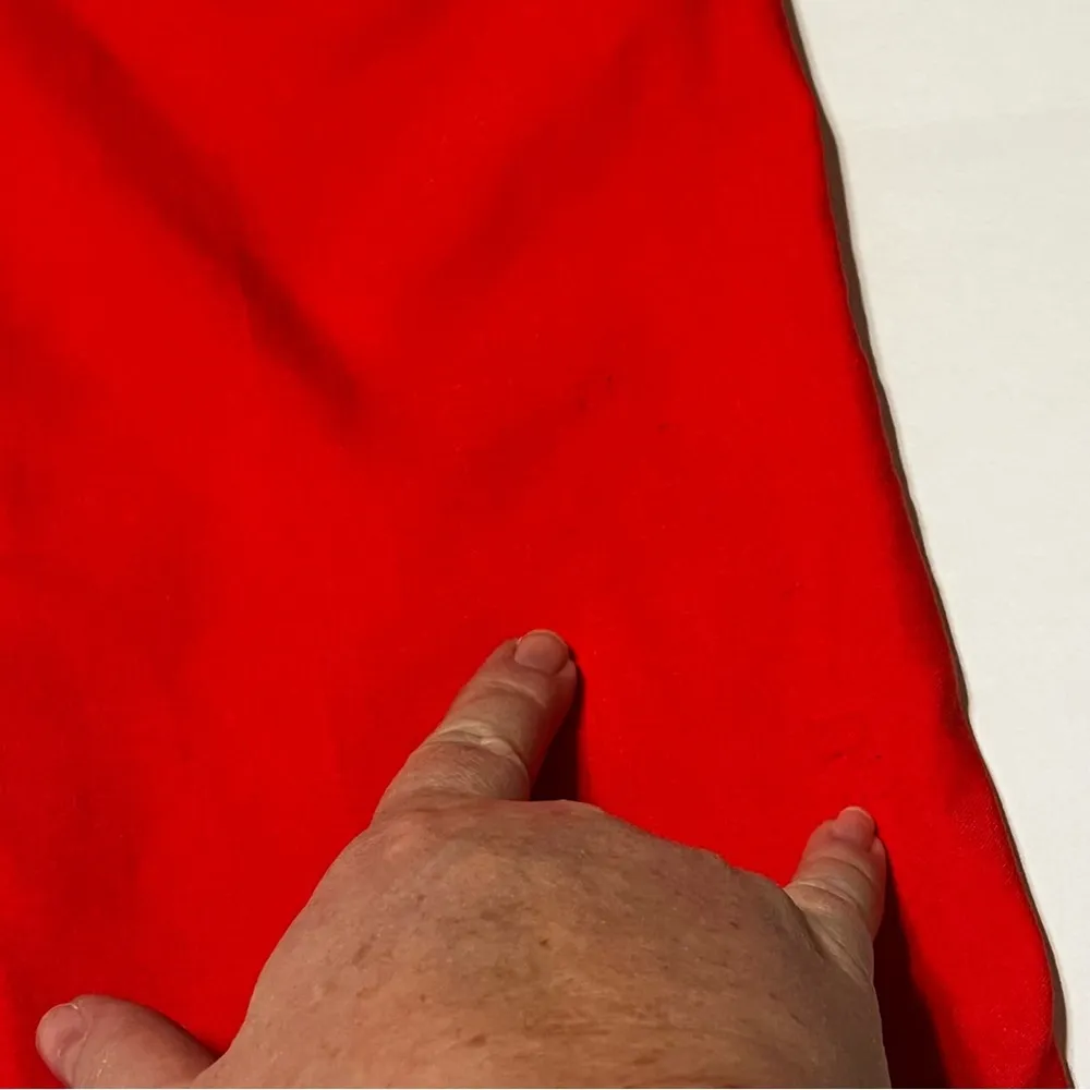 J. McLaughlin Women SZ 6 Coral Pink Side Zipper Closure Stretch Dress Pant *FLAW - Image 7