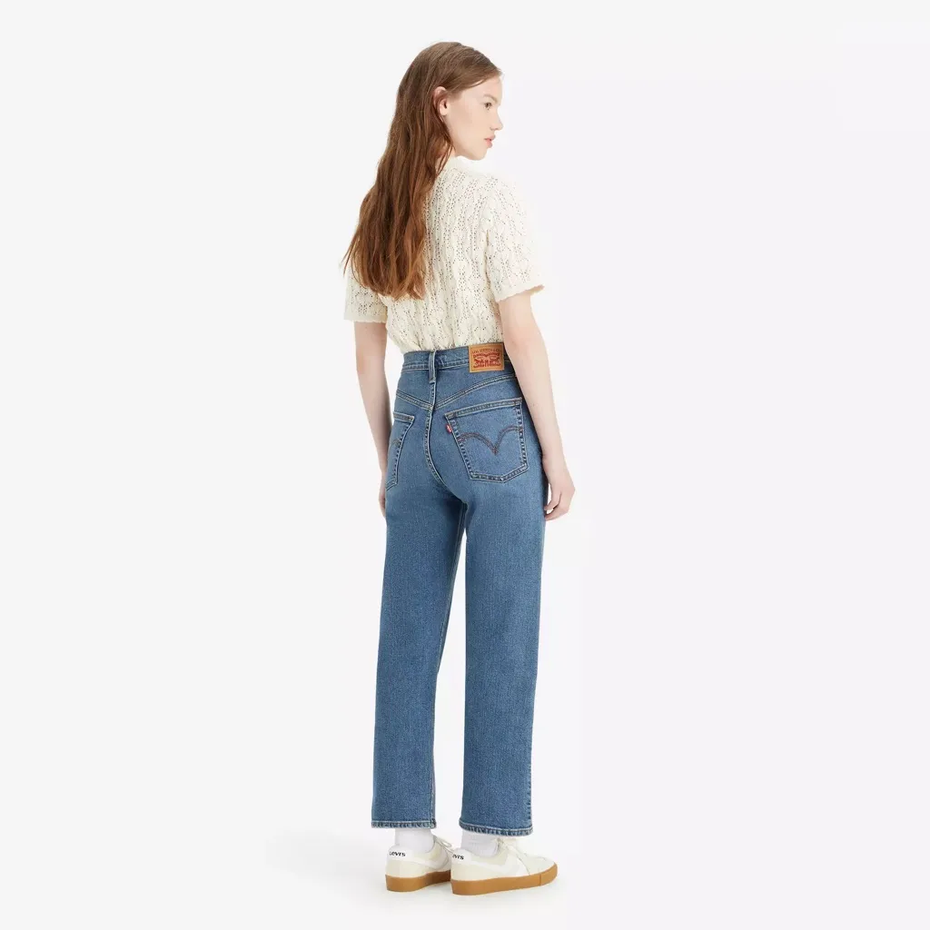 Levi's // Ribcage Straight Ankle Jeans - Image 3