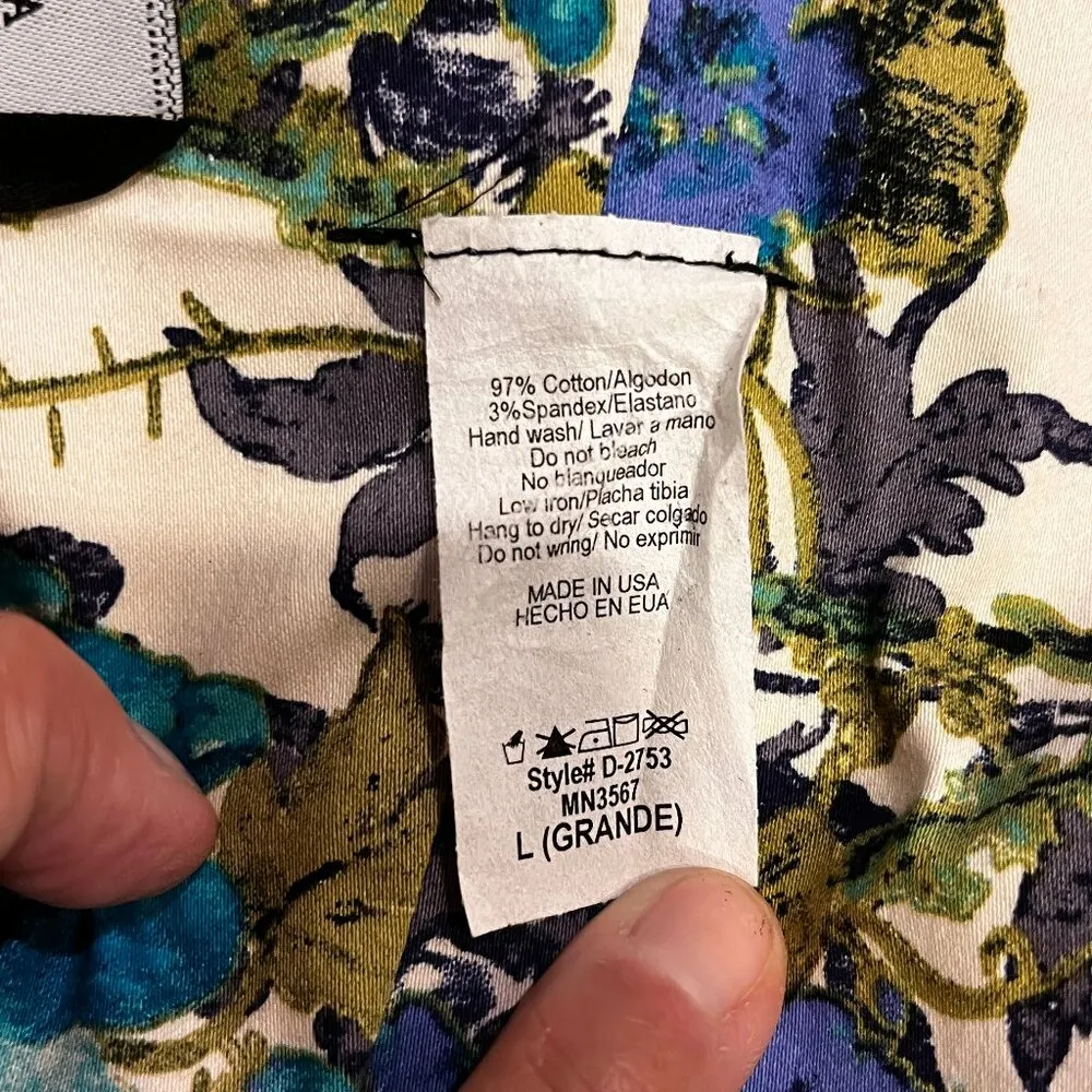 Akira Strapless Bodycon Strapless Dress Blue Green Floral Y2K Vacation Beach - Image 8