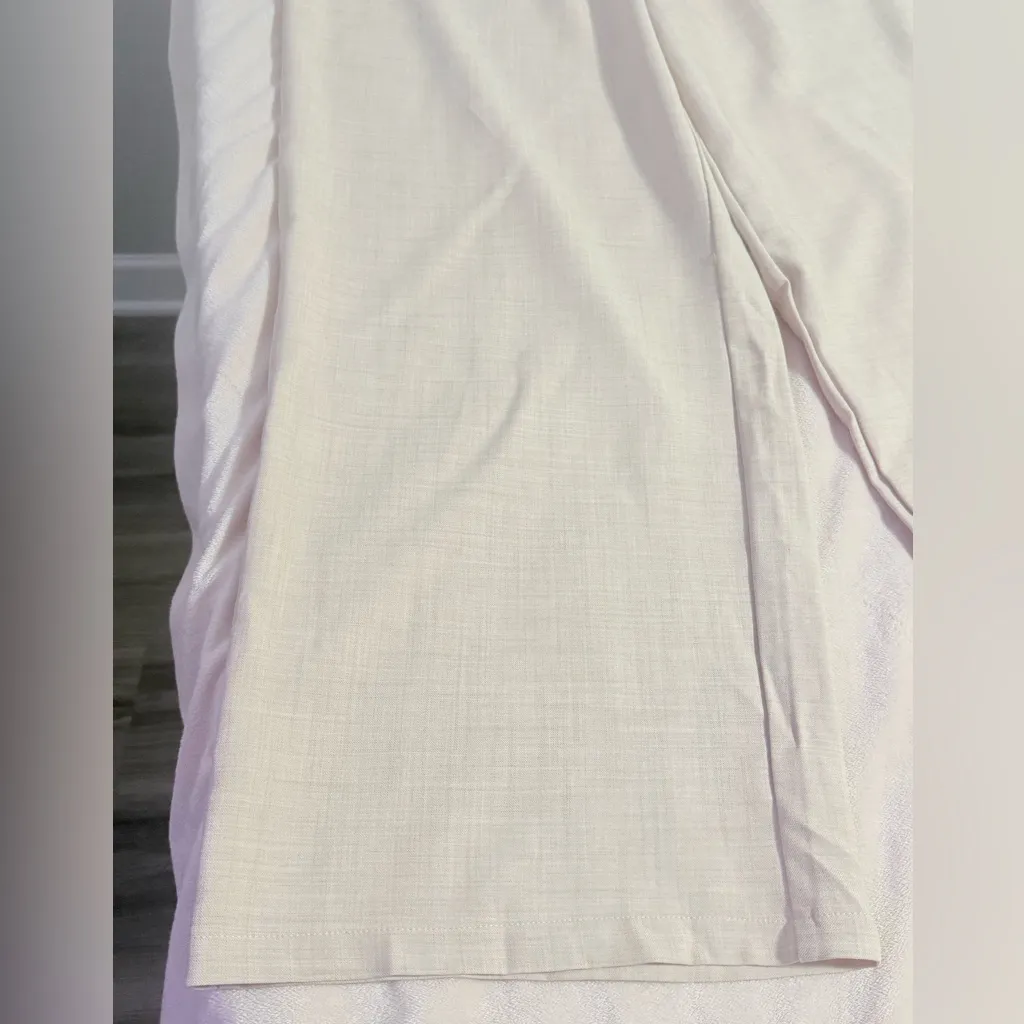 SHEIN Cream Wide Leg Pants size L - Image 8