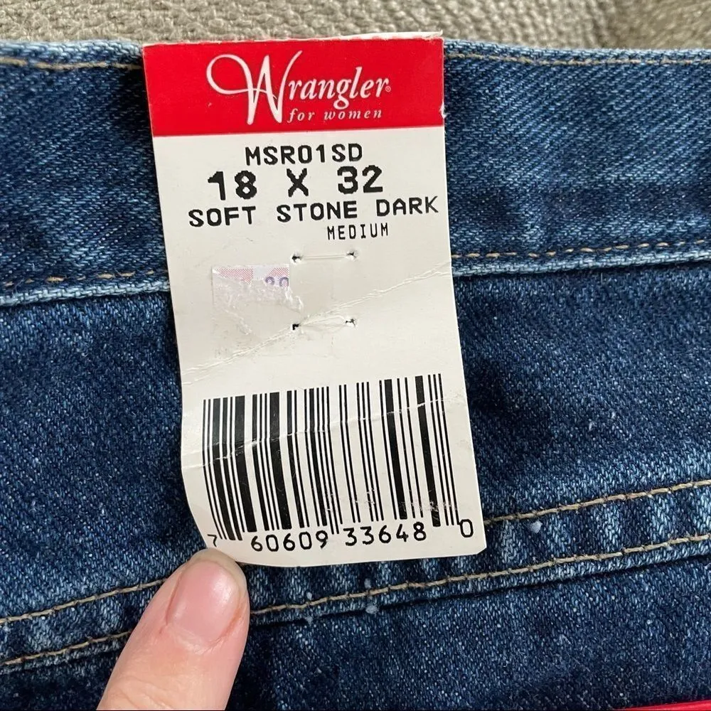 Wrangler for Women Relaxed Fit Mom Jeans NWT 18 x 32 - Image 8