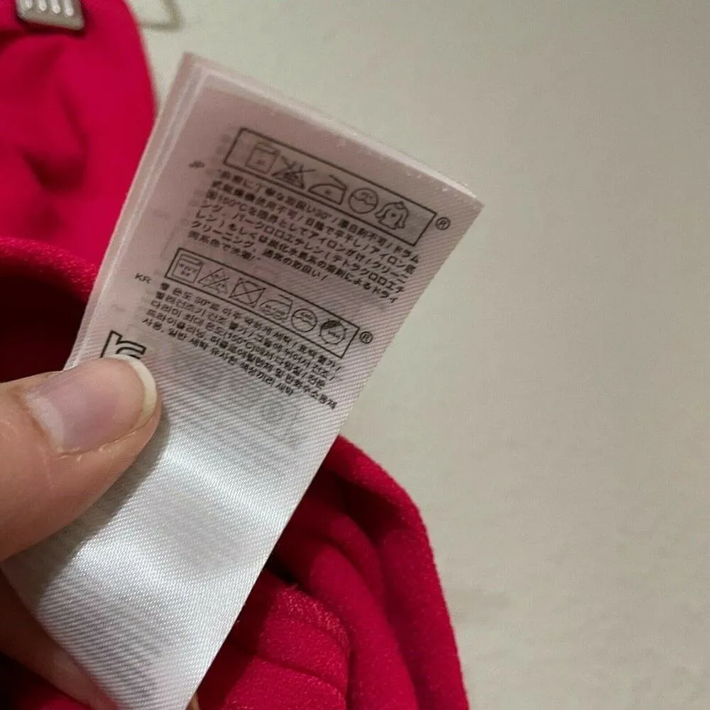 Maje Pink Straight Mini Skirt Bow Womens 4 Wrap Front Barbie Core Coquette Girly - Image 6