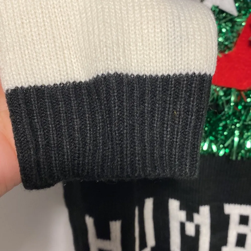 Ugly Christmas Sweater black and white sizeXXL - Image 6