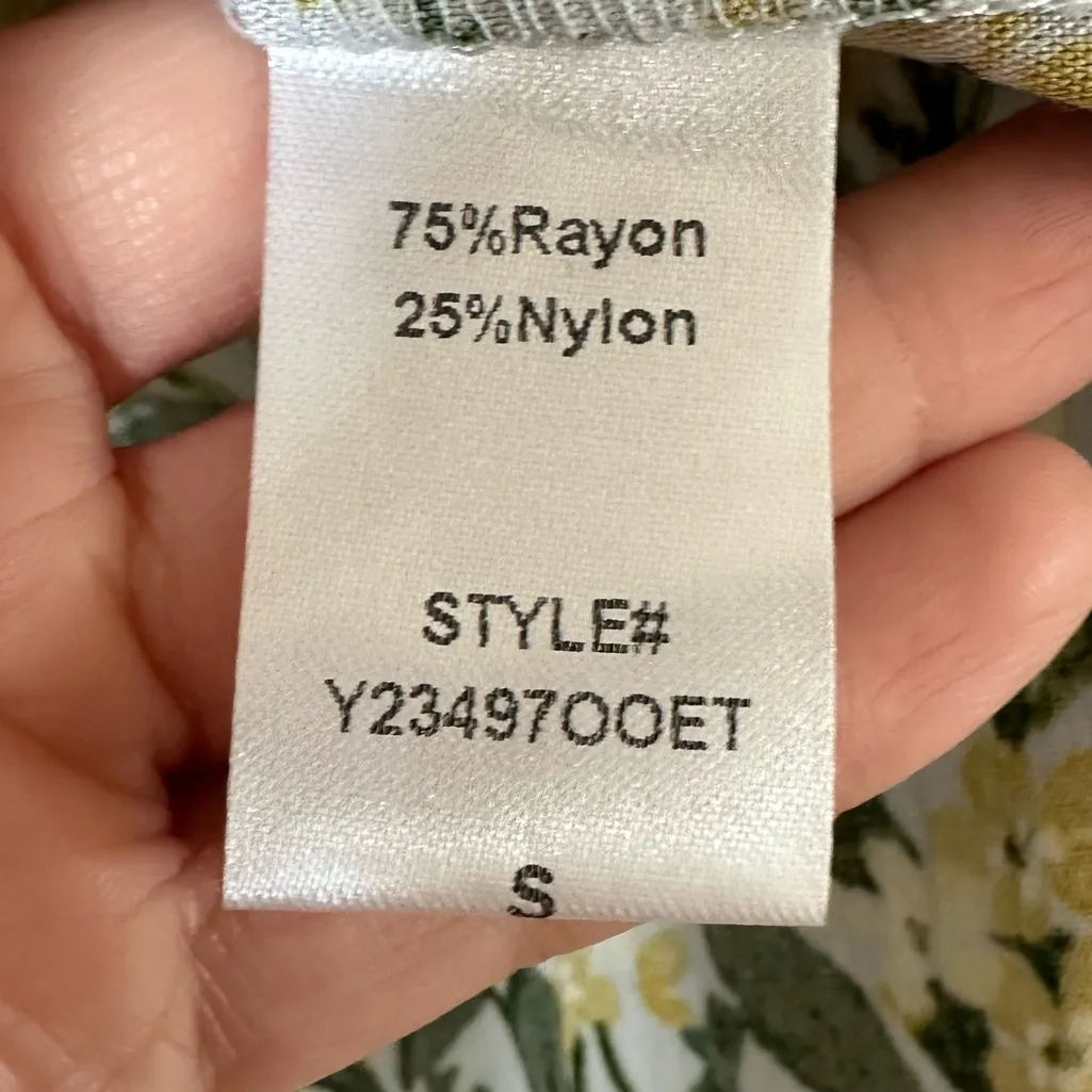 POMANDER PLACE Palmetto Garden Kenzo Dress size small Blue - Image 9