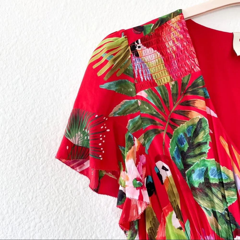 FARM Rio Macaw Tropical Mix Maxi Dress - Image 6