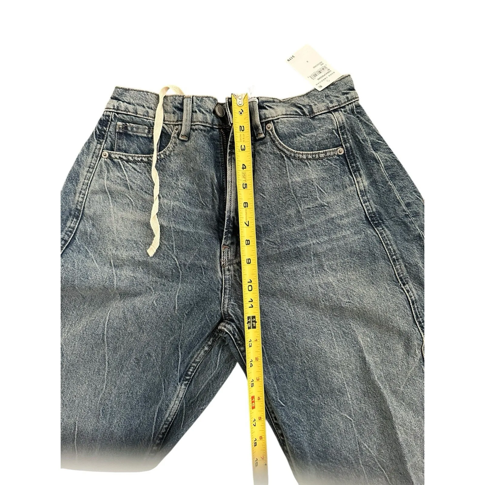 Good American / GOOD EXTREME BARREL JEANS Size Indigo Women’s New 0/25 - Image 11