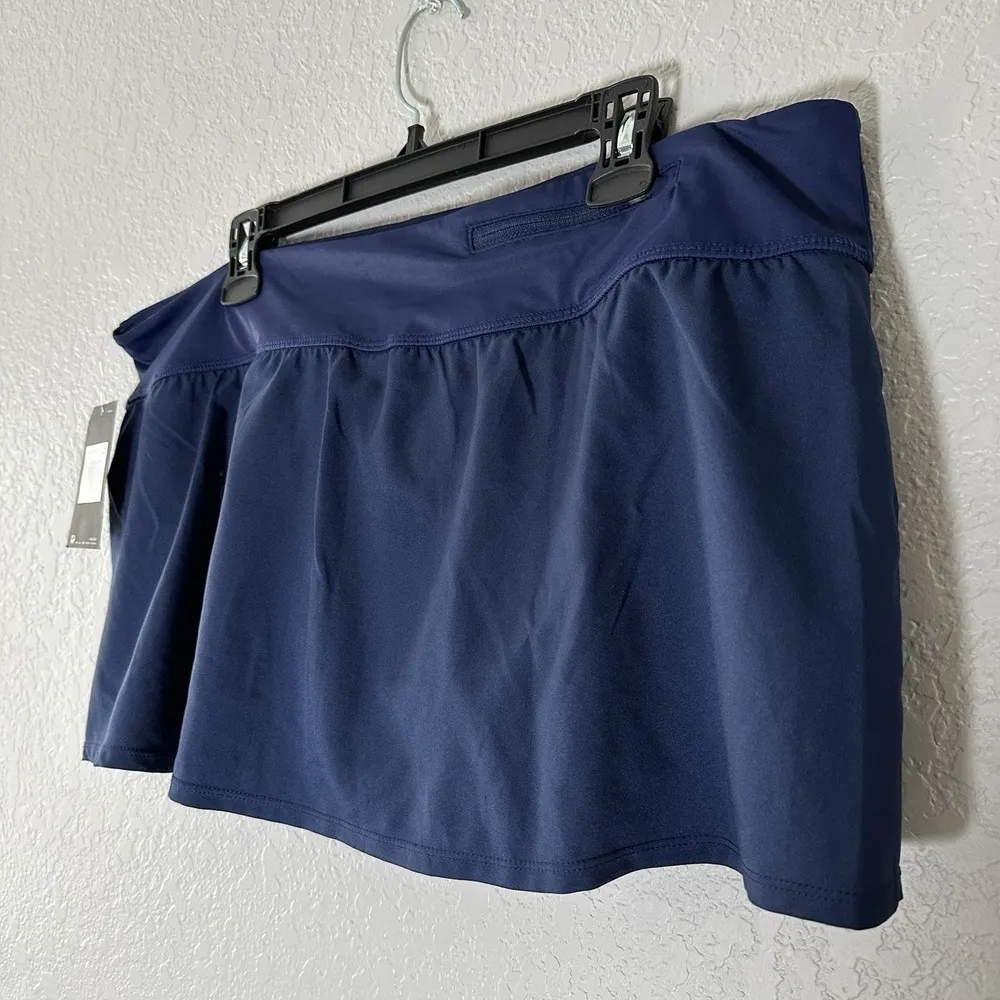 NWT Nike Swim Essential Woman's Boardskirt Midnight Navy XXL Skort Skirt‎ - Image 5