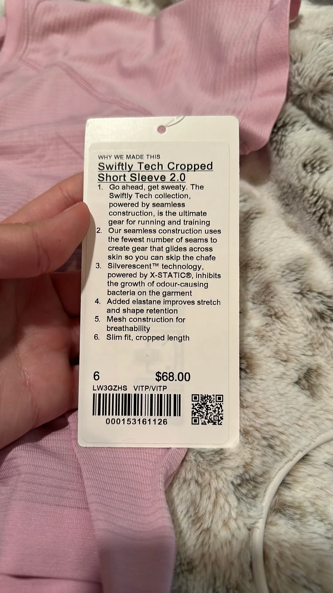 Swifty Tech Short Sleeve 2.0 Cropped - Image 3