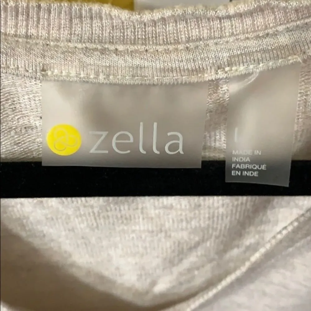 Zella Women’s Ruched Sleeve Pullover Soft Sweatshirt Size Large - Image 6