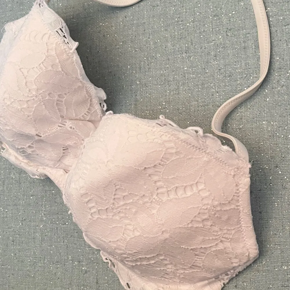 Victoria's Secret Padded Bikini Top White - Image 4