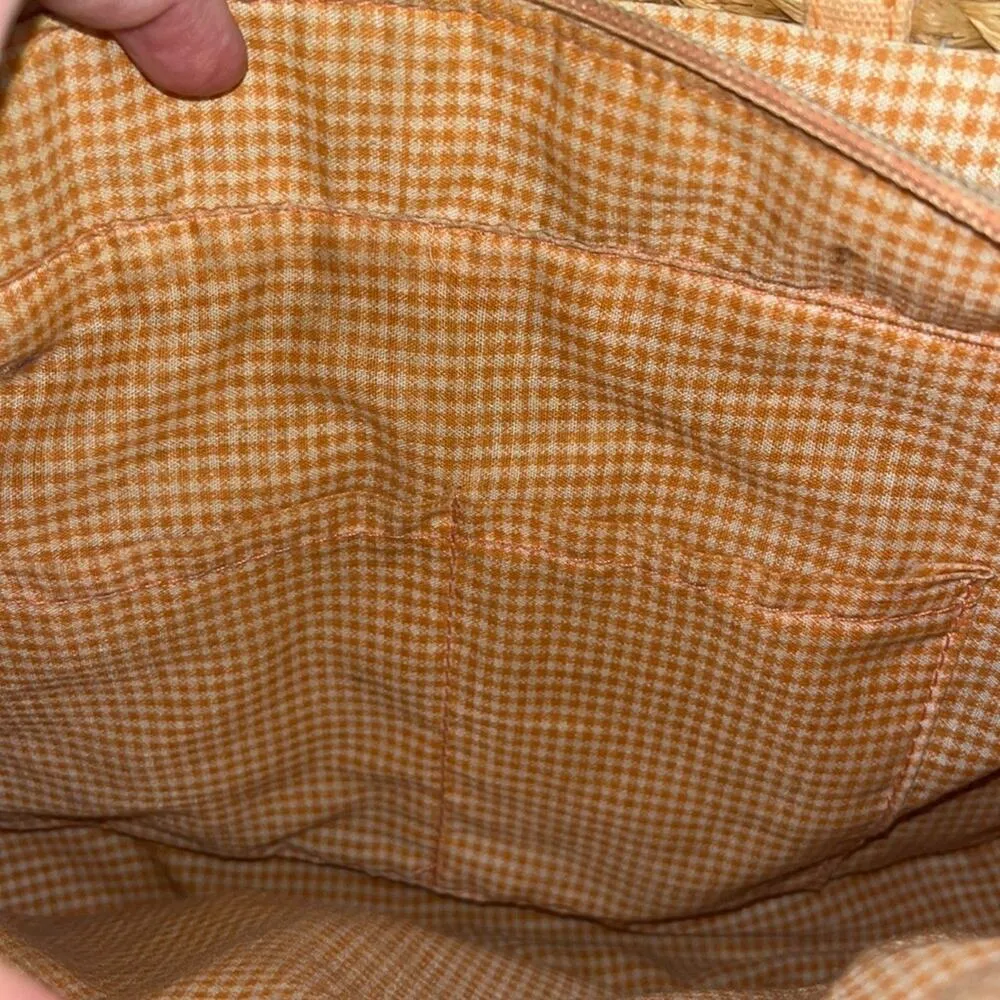 Vtg Butterfly Purse Cornhusk Handbag Bohemian Bag Feminine Y2K Summer Girly - Image 10