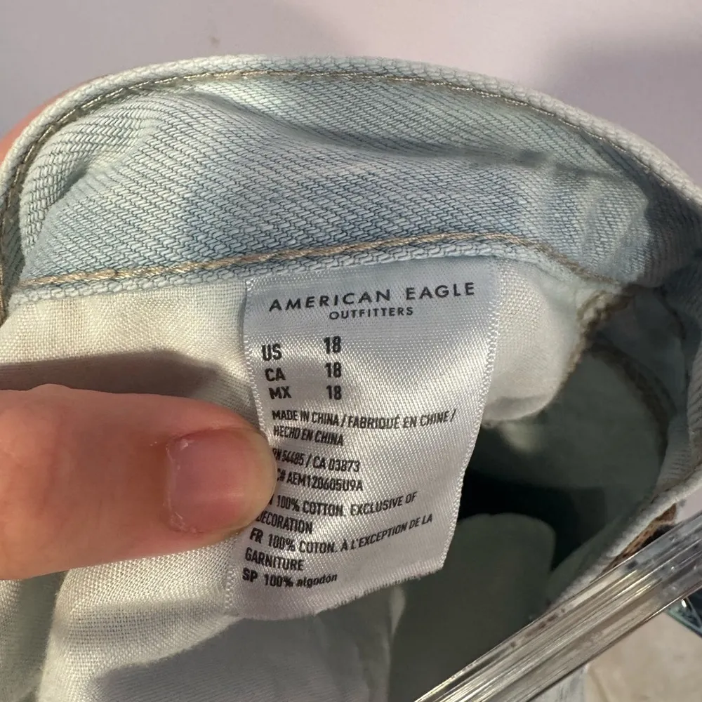 American eagle 90s‎ boyfriend distressed denim short - Image 6