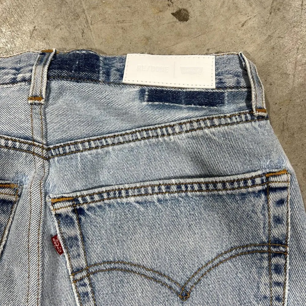 RE/DONE NEW  x LEVI'S LIGHT SKIRT SZ 25 - SAMPLE - Image 5