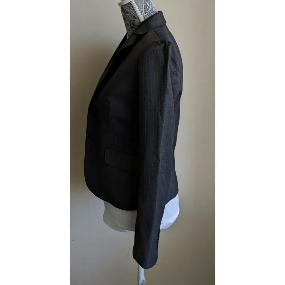 J. Crew Super 120's Pinstripe Blazer 2 New without Tags (NWOT) - Image 4