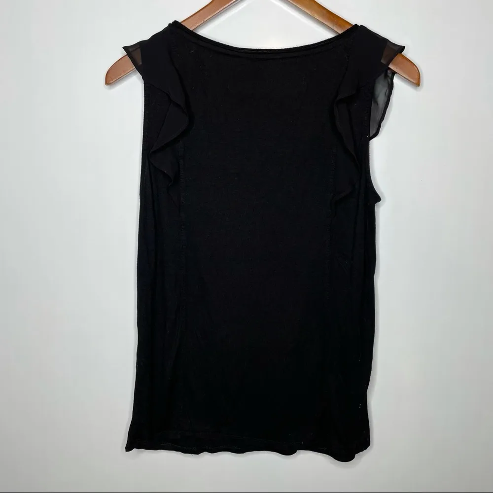 Banana Republic Ruffle Sleeve Tank Top Small - Image 6