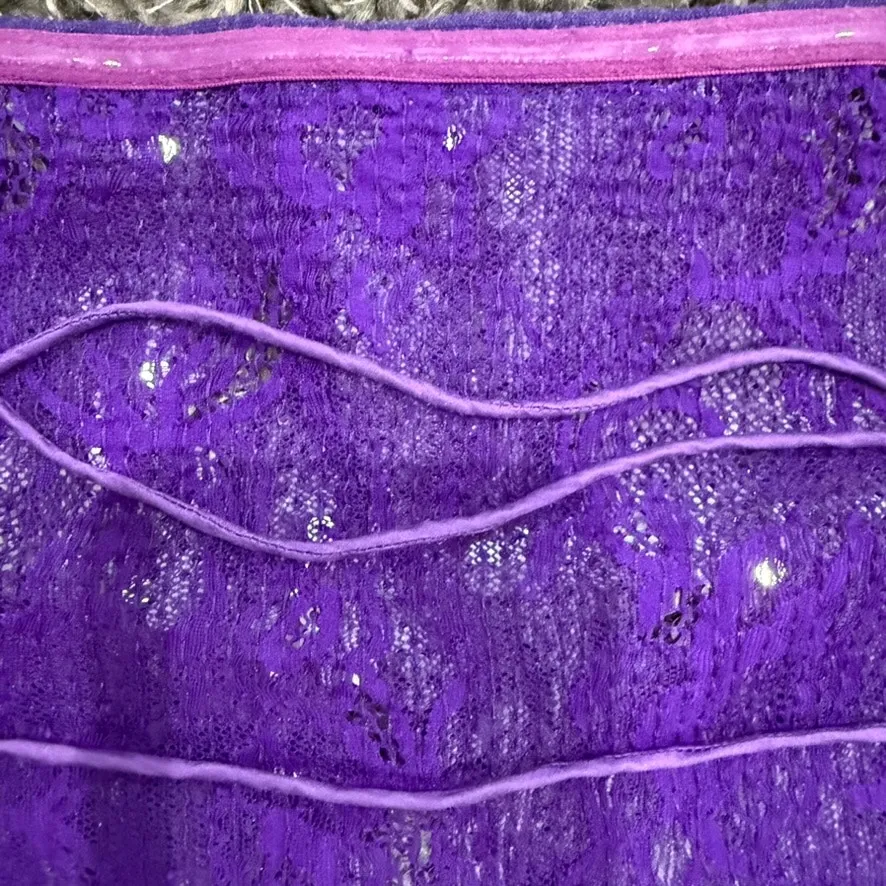 Retrofête  Strapless Sequin Lucia Dress in Purple, Size S - Image 8