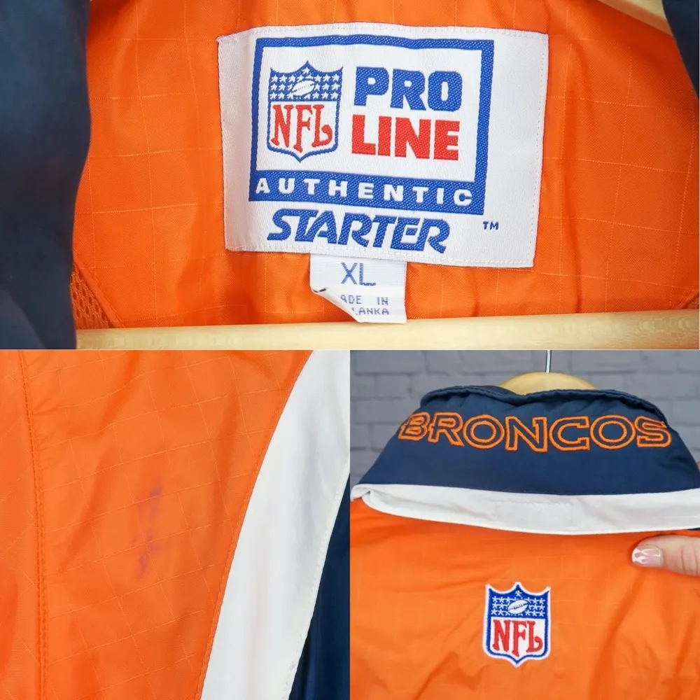 NFL Pro Line Starter Denver Broncos Windbreaker - Image 4
