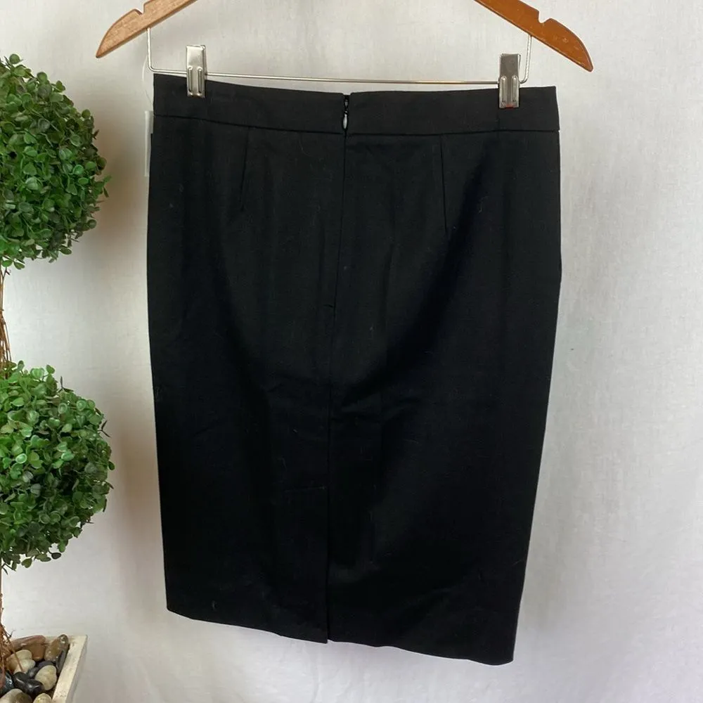 GAP Black Basic Knee Length Pencil Skirt NEW 2 - Image 2