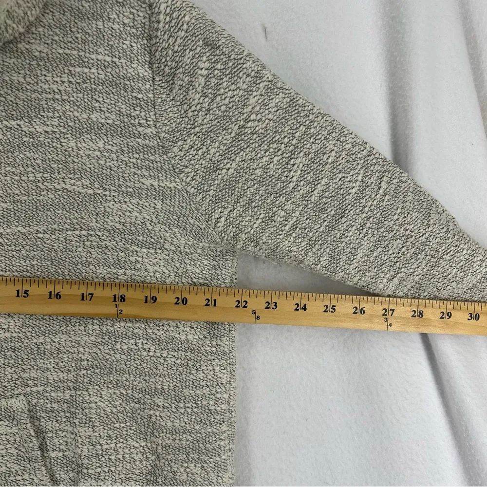 Lou & Grey Pullover Sweater Hoodie Womens Medium Grey - Image 6