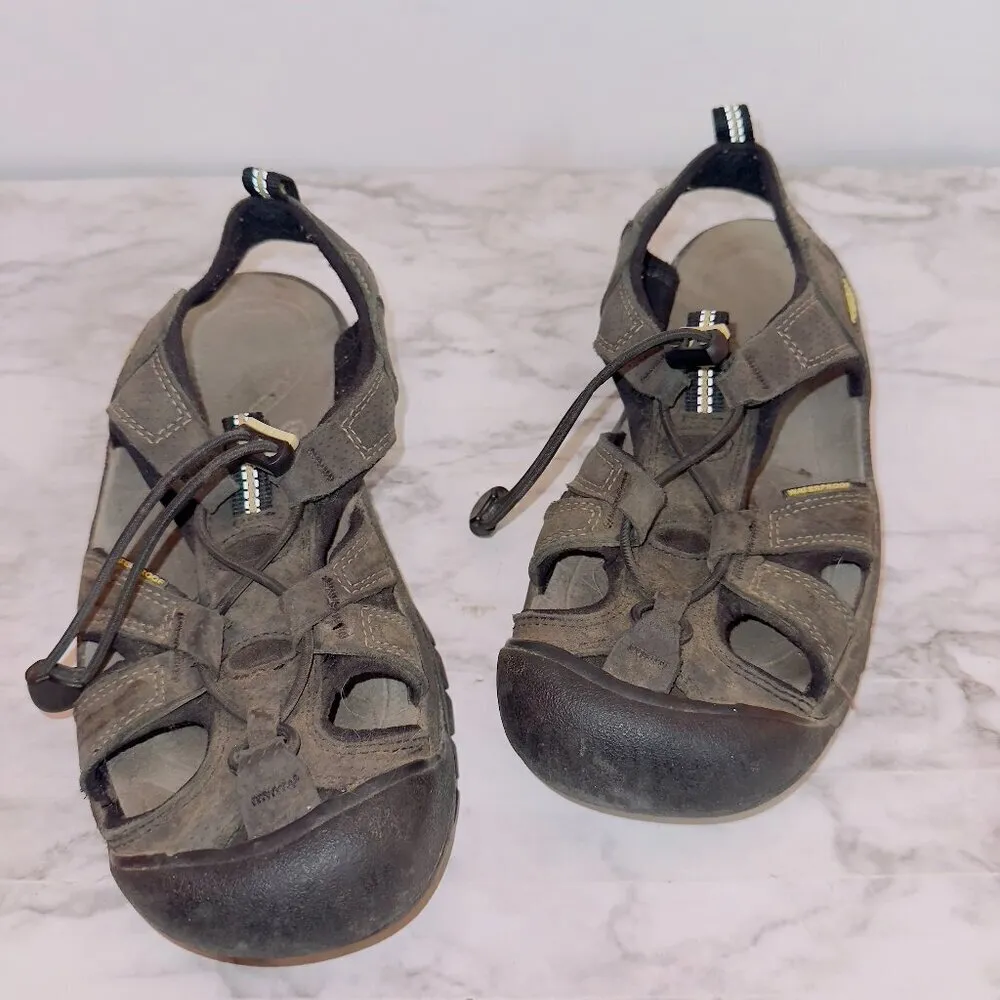 Keen Sandals Women’s Size 7 Brown Shoes Outdoor Trail Hiking Sport Waterproof 7 - Image 2