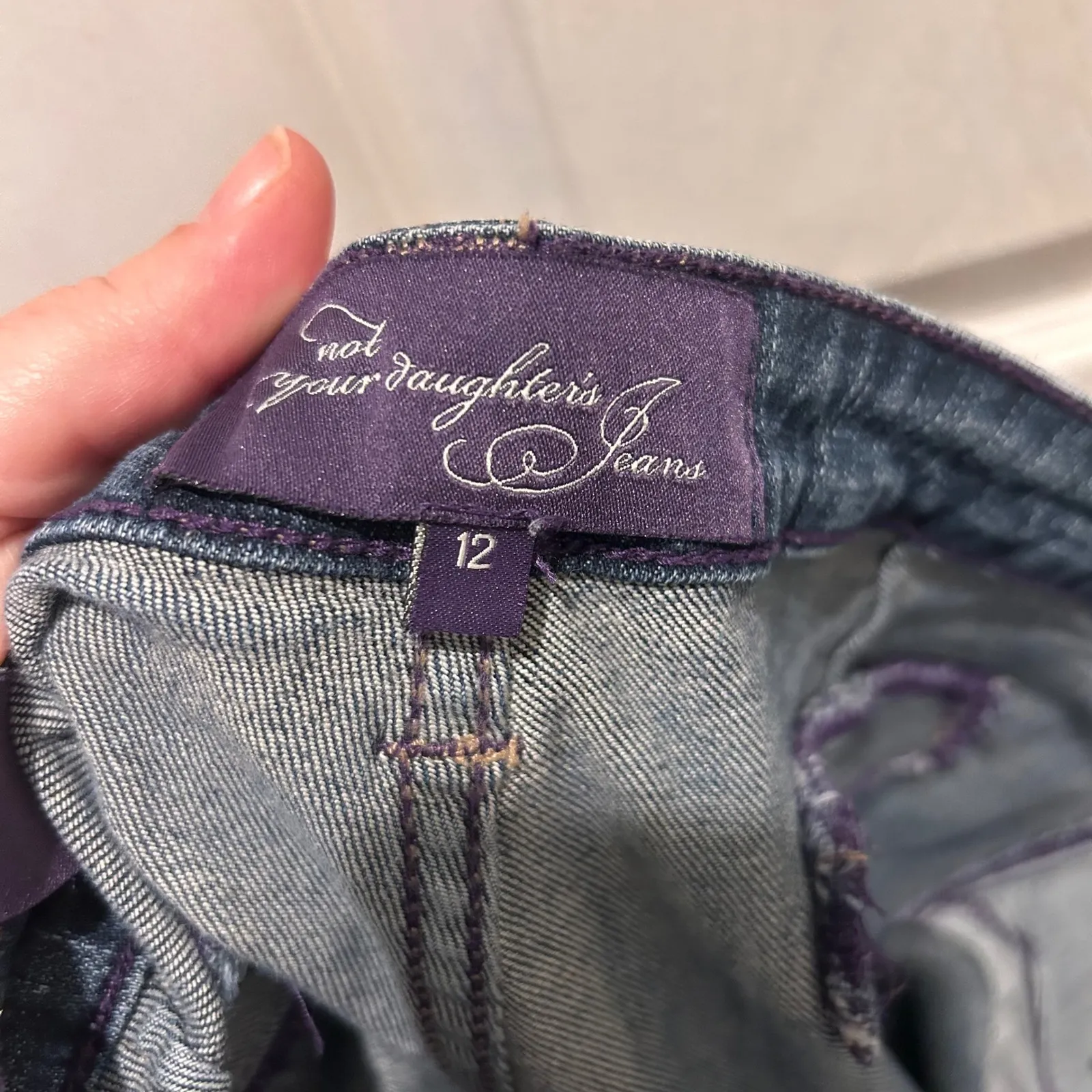 NYDJ Not‎ Your Daughters Jeans 12 Trousers Lift Tuck Made in USA 70400CY - Image 7