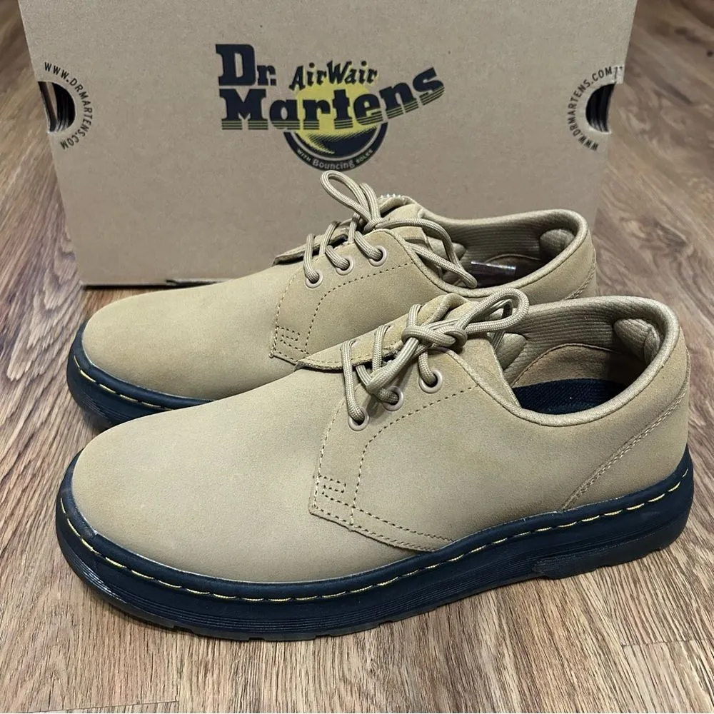 DR MARTENS Crewson Lo suede lace up oxfords shoes women’s 9 new - Image 2