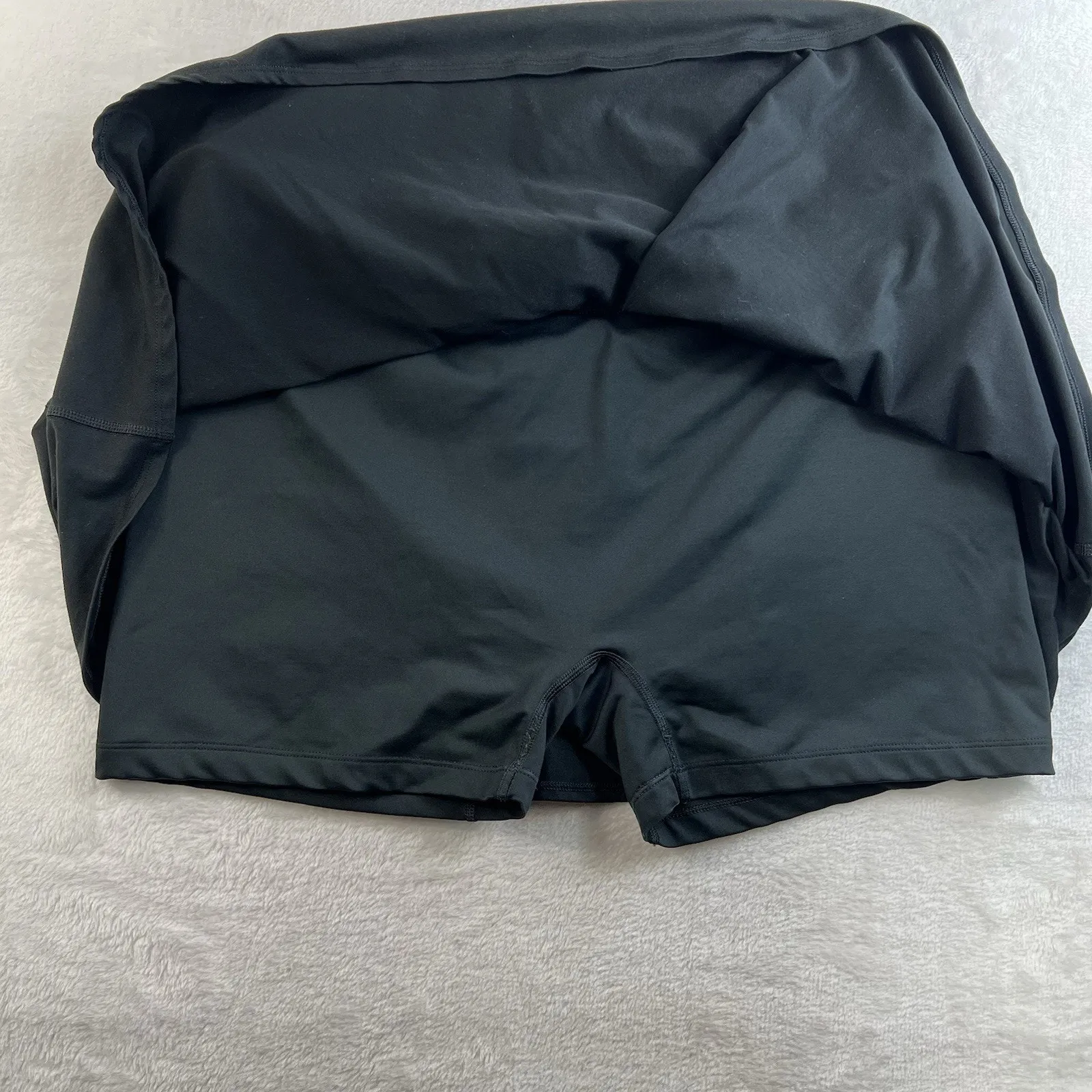 Nike XL Court Dri-FIT Victory Flouncy Skirt Black Tennis Standard Fit Women's - Image 7