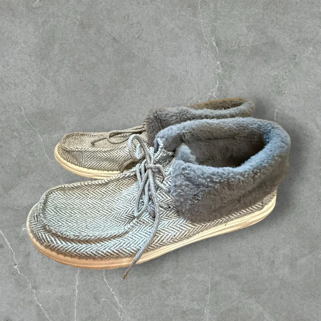 Hey Dude Shoes with Fur Trim‎ - Image 5