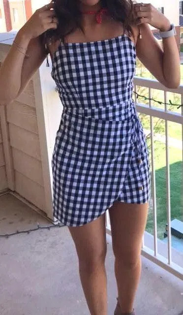 Game day Checkered Dress Multiple Size XS - Image 4