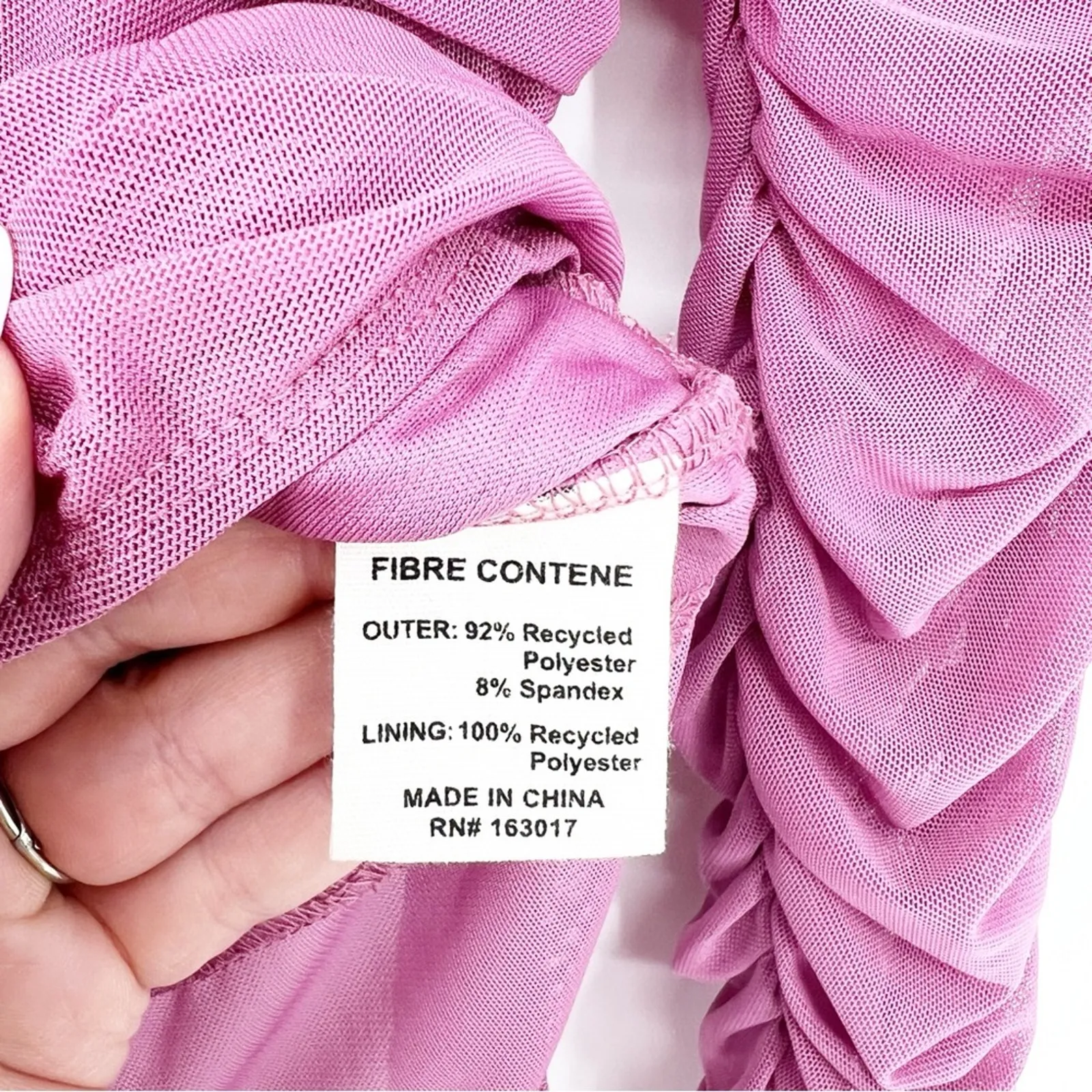 Princess‎ Polly Delaney Ruched Bodysuit 4 Pink - Image 7