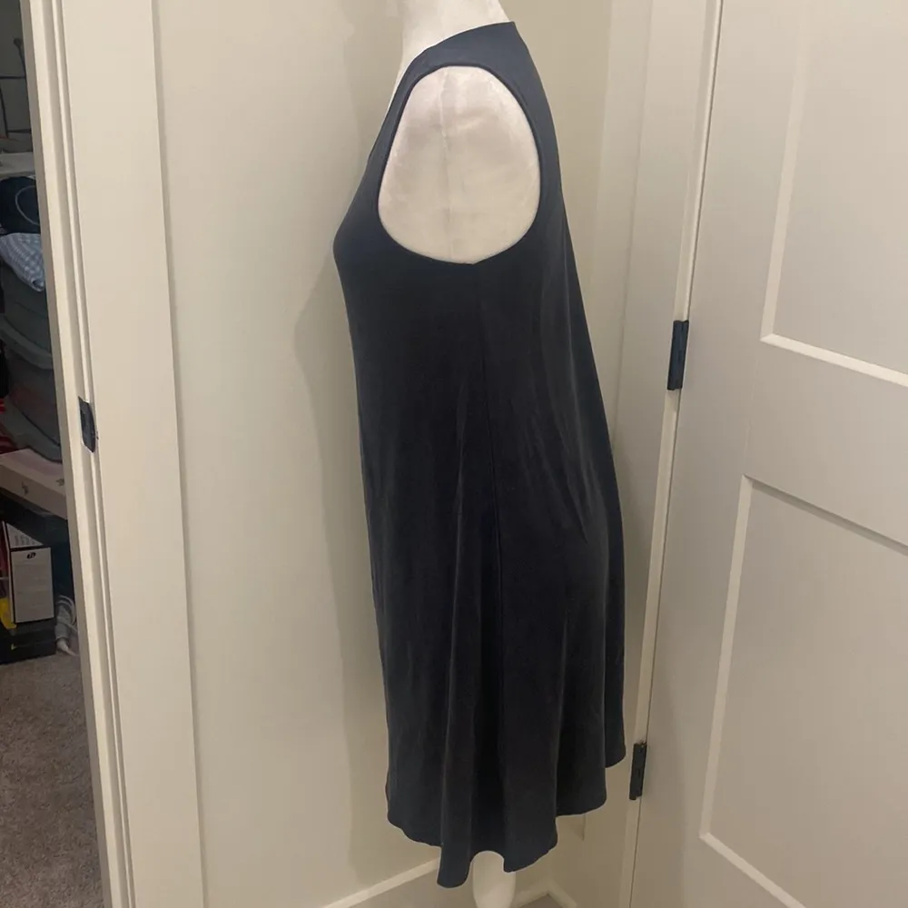 NWT Abercrombie & Fitch Dk Gray Tank Dress Sz M - Image 3