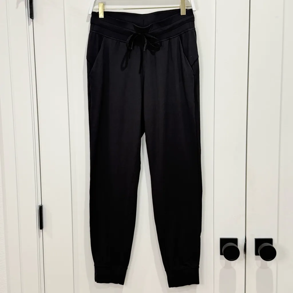 Lululemon Ready To Rulu Pant Jogger 29” Size 8 Black Lounge Athleisure - Image 5
